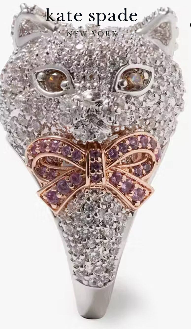 Kate Spade Pawlina Cocktail Ring Size 6